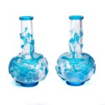 Chinese Cameo Glass Vases