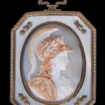 Faberge Minerva Roman Goddess Cameo