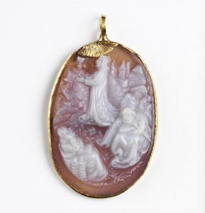 Agate cameo "The Agony in the Garden"