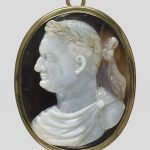 "Antique" Cameo with Portrait of the Roman Emperor Vespasian