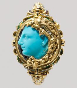 Cameo ring possibly of Alexander the Great.