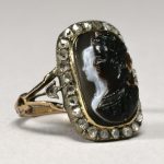 Cameo Ring with Marie Antoinette and her Son, the Dauphin
