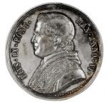 Monuments of Rome. THE BRIDGE OF ARICCIA. PIE IX. Medal. Cerbara
