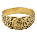 Medieval Episcopal Ring “Joye Sans Fyn”
