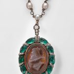 Necklace with a cameo of Elizabeth I English about 1890