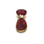Ruby cameo pendant, Early 19th century/late 20th century