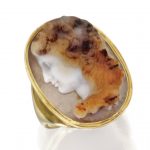Gold and Hardstone Cameo Ring, Giovanni Antonio Santarelli