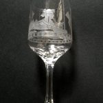 Sherry glass by Thomas Webb and Sons