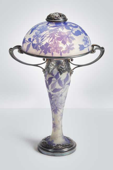 Émile Gallé Table Lamp circa 1900